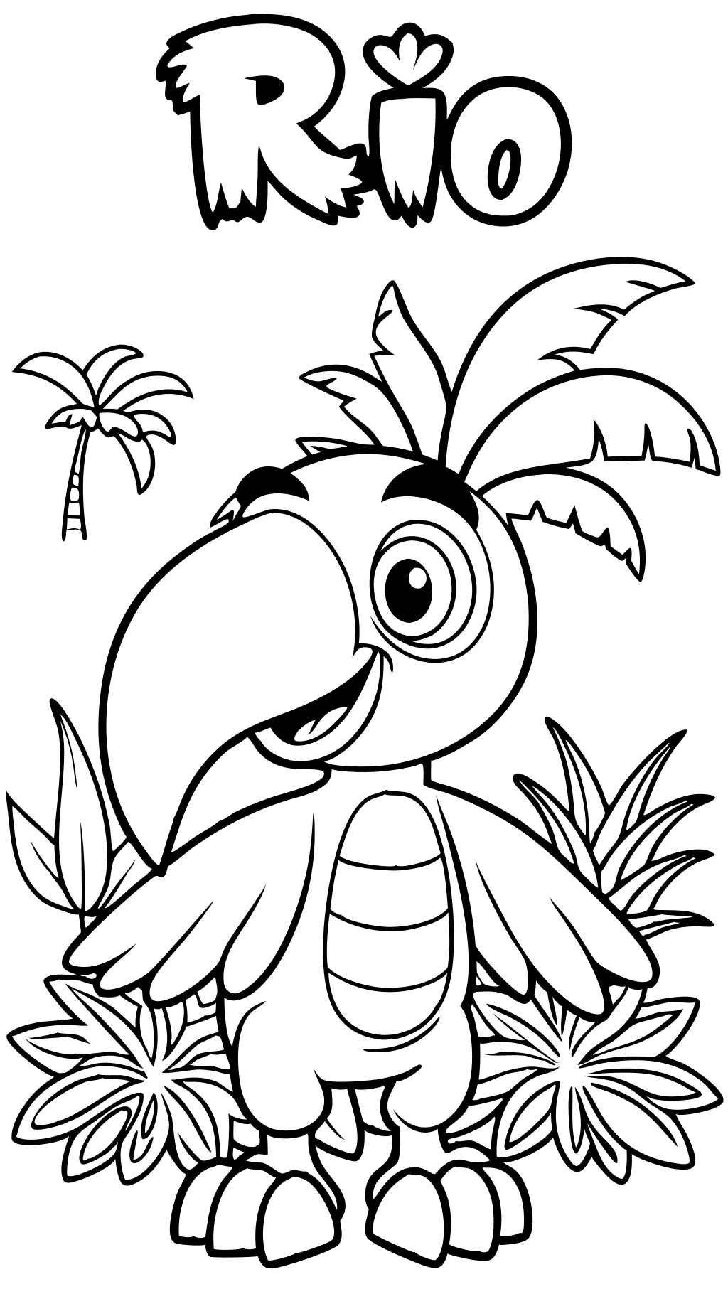 rio movie coloring pages